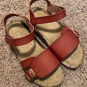 Cat & Jack brown sandals. Toddler girl